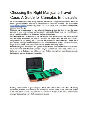 marijuana in fendi case|Traveling The World With Legal Cannabis: Fascinating Case Of .